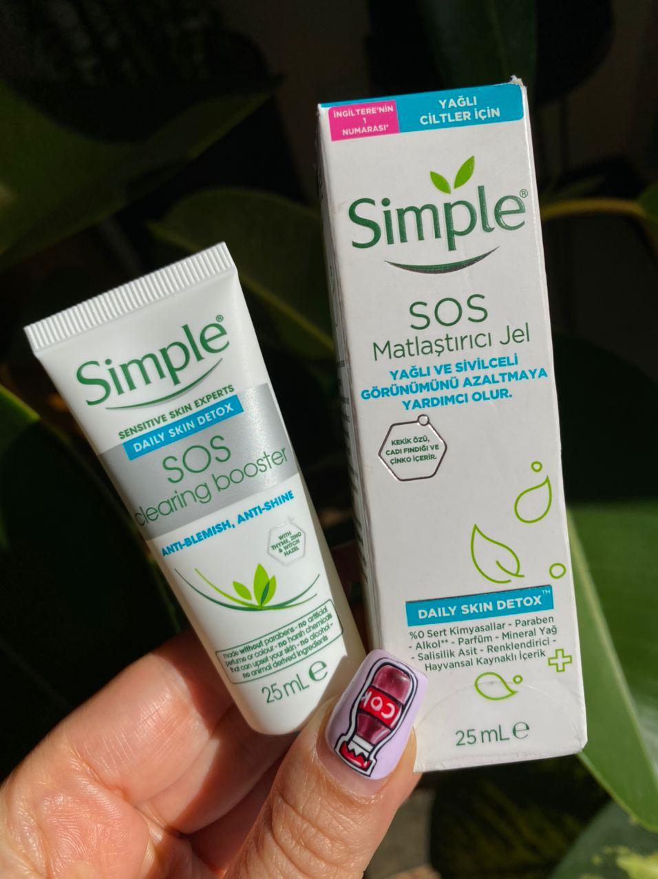 ژل ضد جوش فوری سیمپل 3 ژل ضد جوش فوری سیمپل