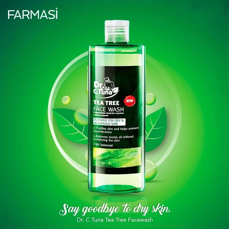 ژل شستشوی صورت درخت چای فارماسی 2 ژل شستشوی صورت درخت چای فارماسی - Image 2