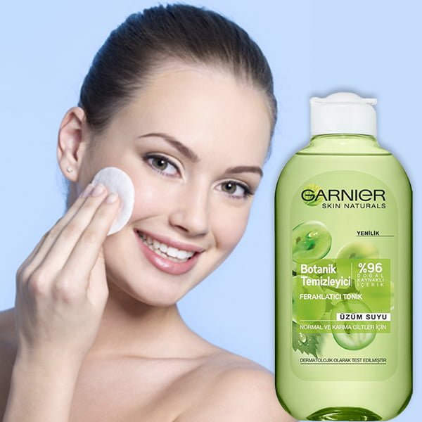 تونر پوست نرمال تا مختلط عصاره انگور بوتانیکال گارنیه 3 تونر پوست نرمال تا مختلط عصاره انگور بوتانیکال گارنیه - Image 3
