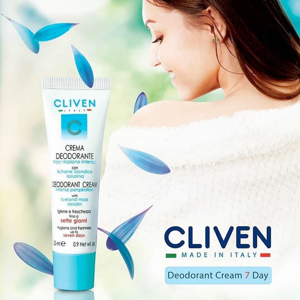 کرم دئودورانت 7 روزه کلیون ClIVEN 4 0030527 7 25ml 1