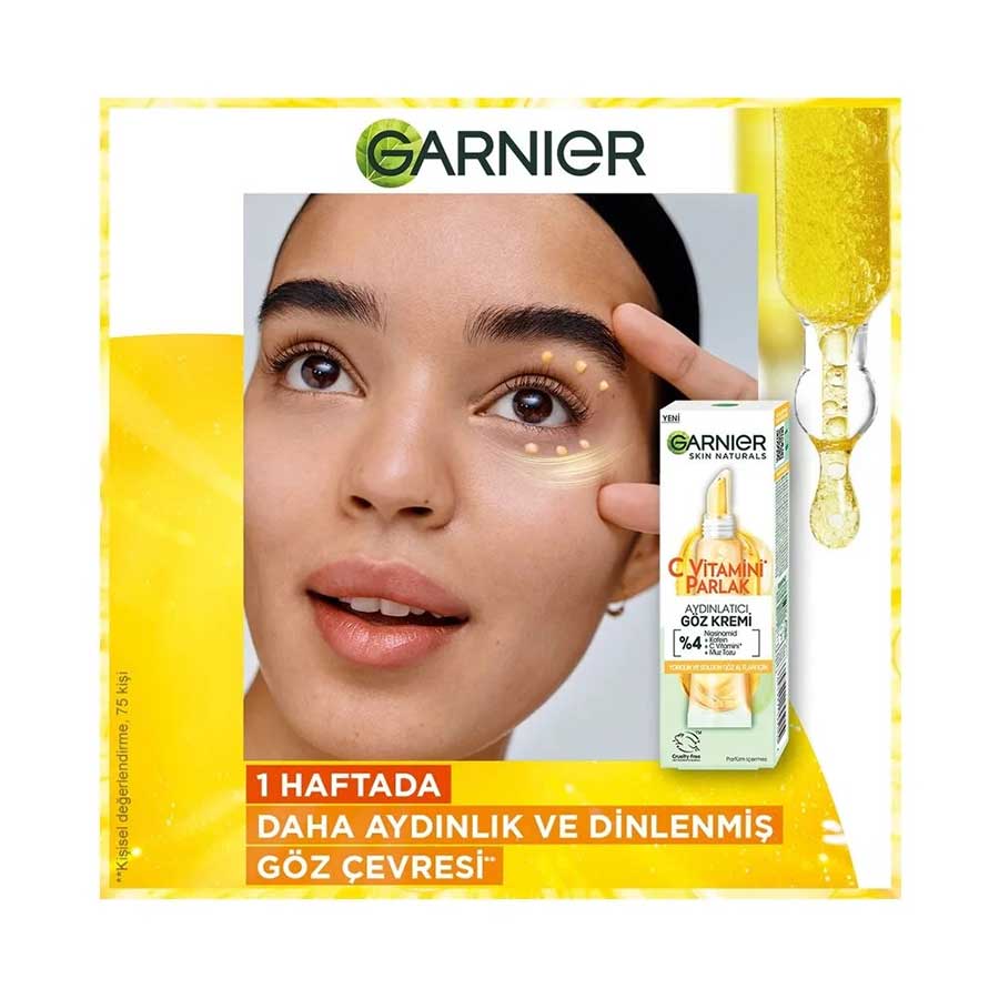 کرم دور چشم حاوی ویتامین سی گارنیه 15ml 5 کرم دور چشم حاوی ویتامین سی گارنیه 15ml - Image 5