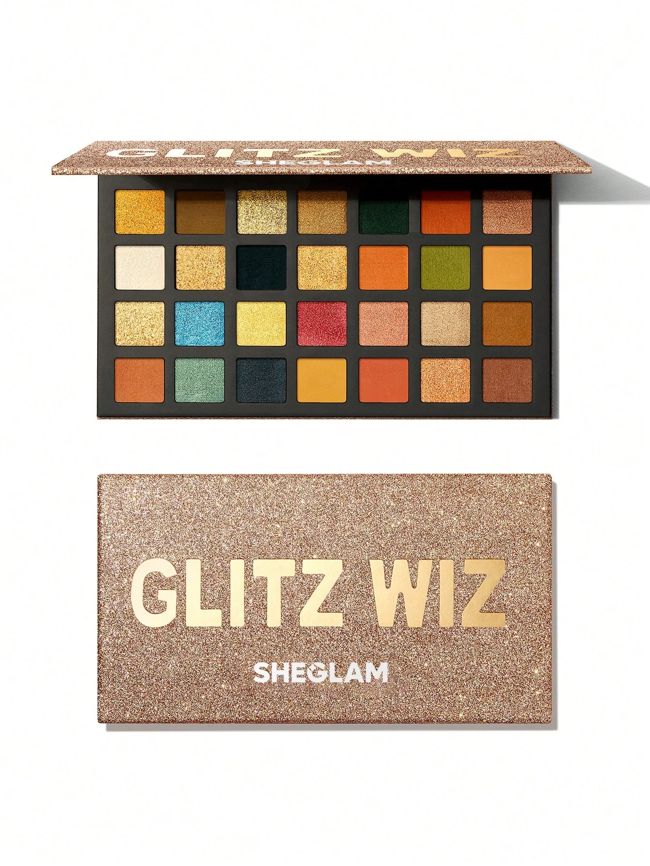 پالت سایه 28 رنگ شیگلم GLITZ WIZ PALETTE - BRICK LANE 1 پالت سایه 28 رنگ شیگلم GLITZ WIZ PALETTE - BRICK LANE