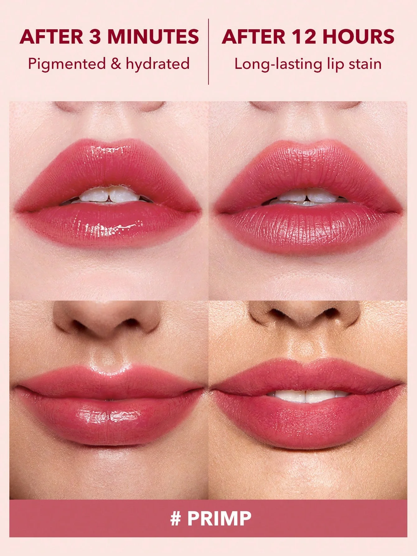 تینت لب شیگلم SHEGLAM رنگPRIMP 4 تینت لب شیگلم SHEGLAM رنگPRIMP - Image 4