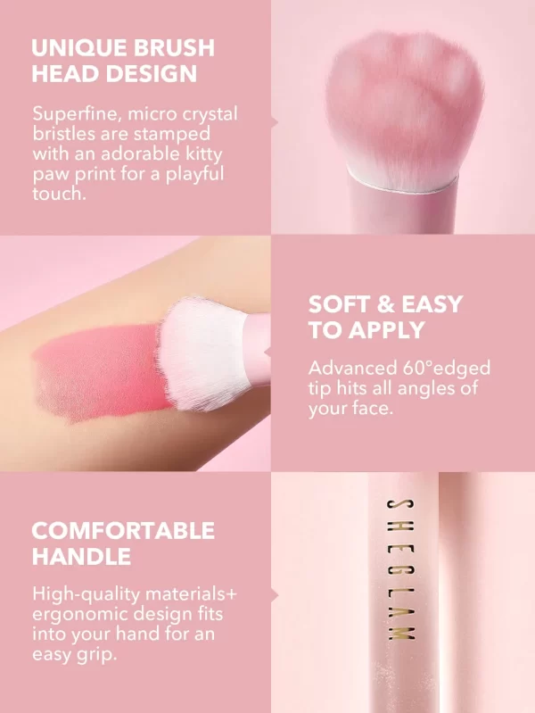 براش رژگونه مایع شیگلم 5 براش رژگونه مایع شیگلم - Image 5