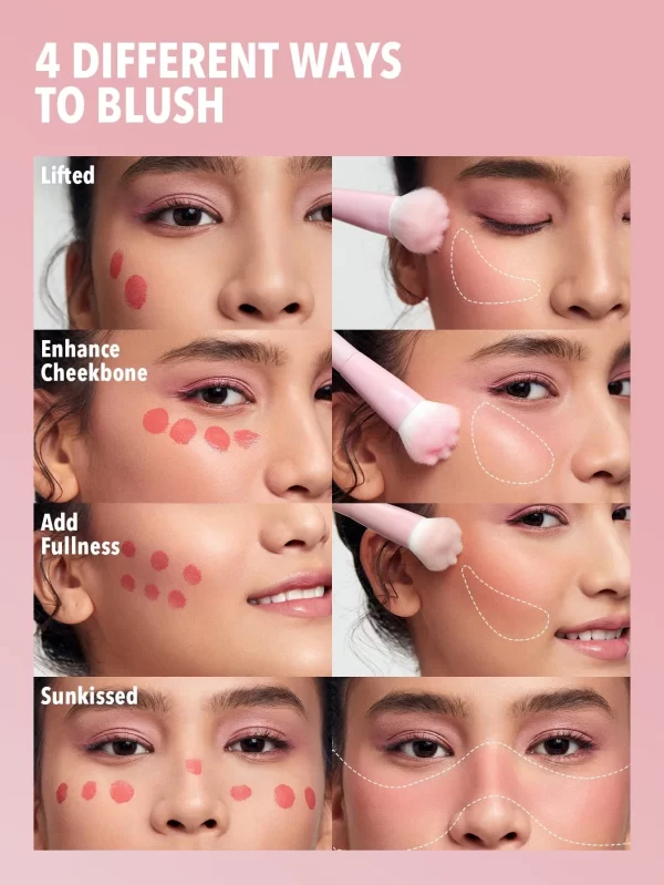 براش رژگونه مایع شیگلم 3 براش رژگونه مایع شیگلم - Image 3