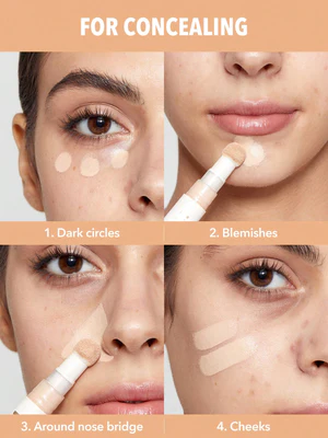 کانسیلر اسفنجی شیگلم مدل COMPLEXION BOOST CONCEALER 2 کانسیلر اسفنجی شیگلم مدل COMPLEXION BOOST CONCEALER - Image 2