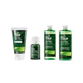 پک سرم ضد جوش اورژانسی، آبرسان، شوینده و تونر تی تری فارماسی 4 عددی