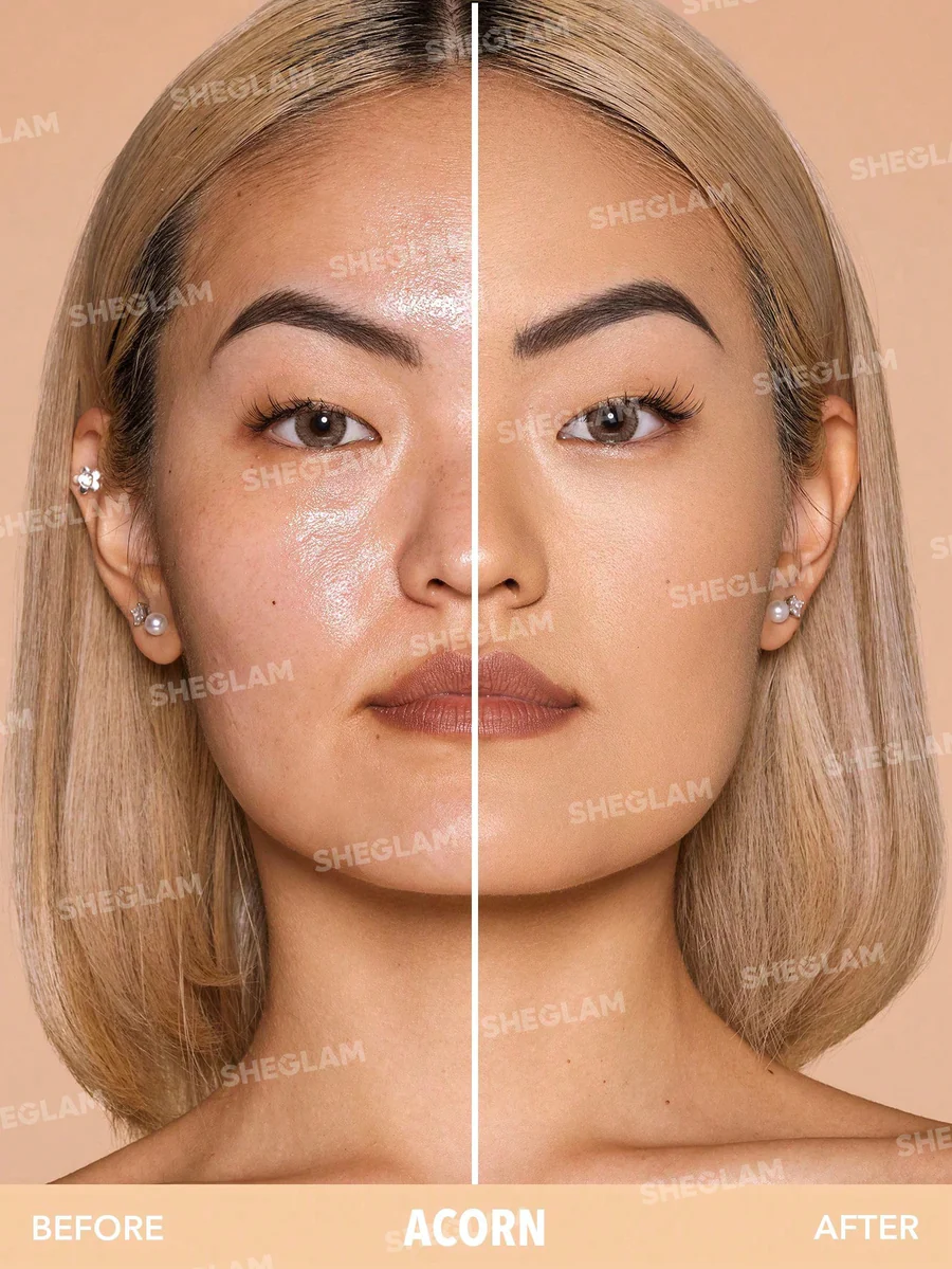 پنکک کرم پودری شیگلم حجم 11 گرم SHEGLAM Powder Foundation 14 پنکک کرم پودری شیگلم حجم 11 گرم SHEGLAM Powder Foundation - Image 14