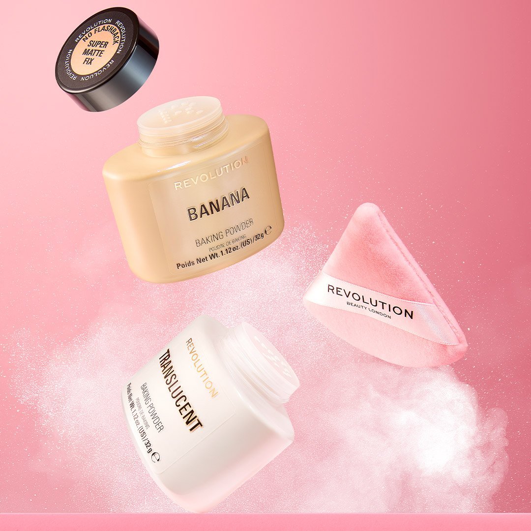 پودر بیک 32 گرم رولوشن رنگ بنانا Revolution 2 پودر بیک 32 گرم رولوشن رنگ بنانا Revolution - Image 2
