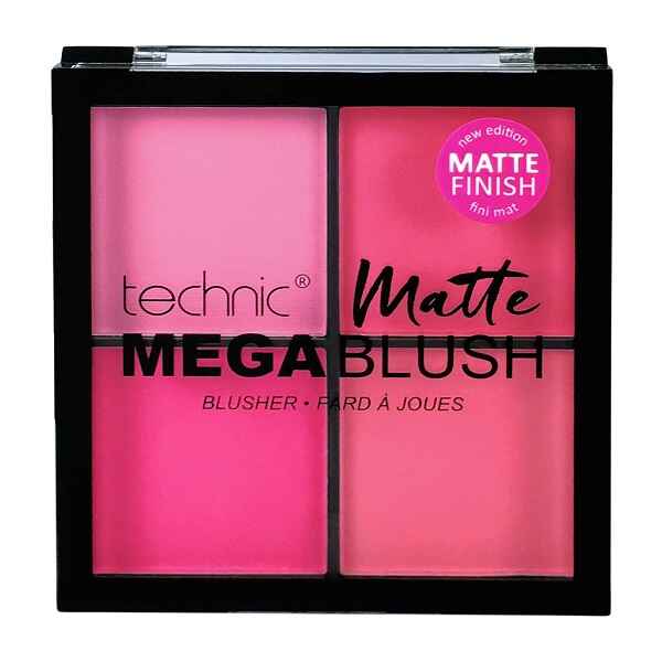 پالت رژگونه تکنیک technic مدل MEGA BLUSH | مات 4 رنگ 1 پالت رژگونه تکنیک technic مدل MEGA BLUSH | مات 4 رنگ