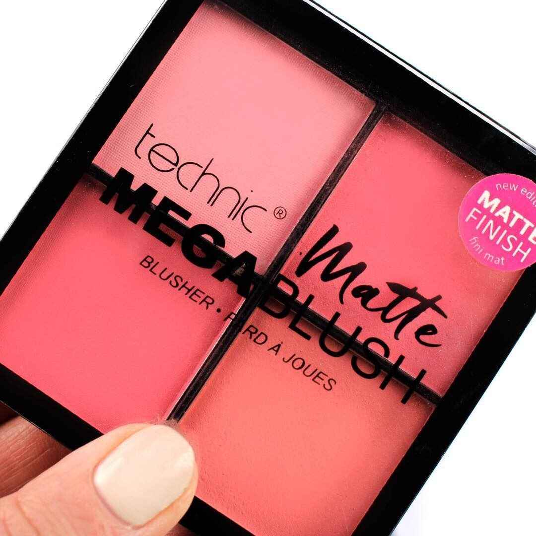 پالت رژگونه تکنیک technic مدل MEGA BLUSH | مات 4 رنگ 3 پالت رژگونه تکنیک technic مدل MEGA BLUSH | مات 4 رنگ - Image 3