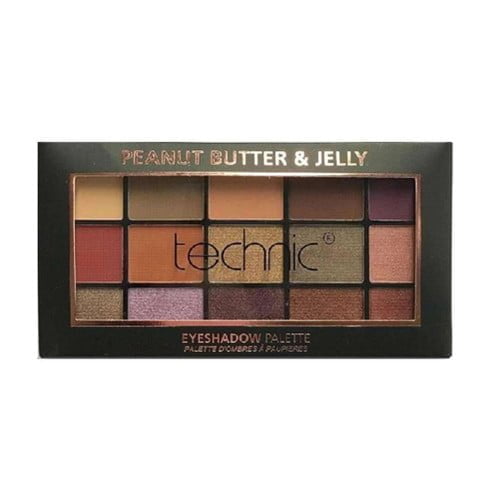پالت سایه 15 رنگ تکنیک مدل Peanut Butter & Jelly 1 پالت سایه 15 رنگ تکنیک مدل Peanut Butter & Jelly