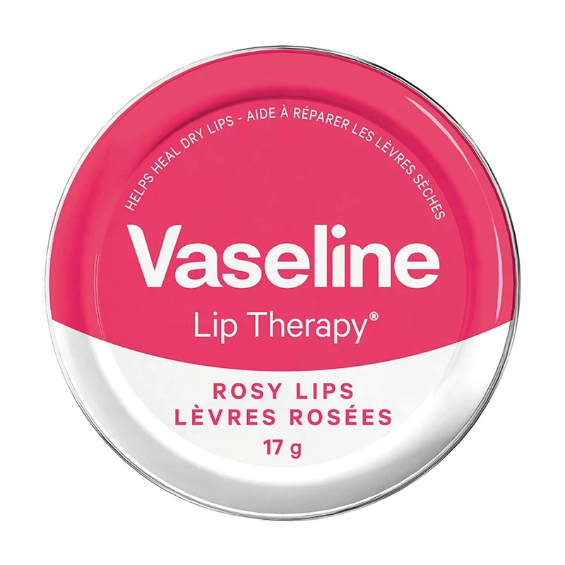 بالم لب کاسه ای عصاره گل رز 17 گرم Vaseline 1 بالم لب کاسه ای عصاره گل رز 17 گرم Vaseline