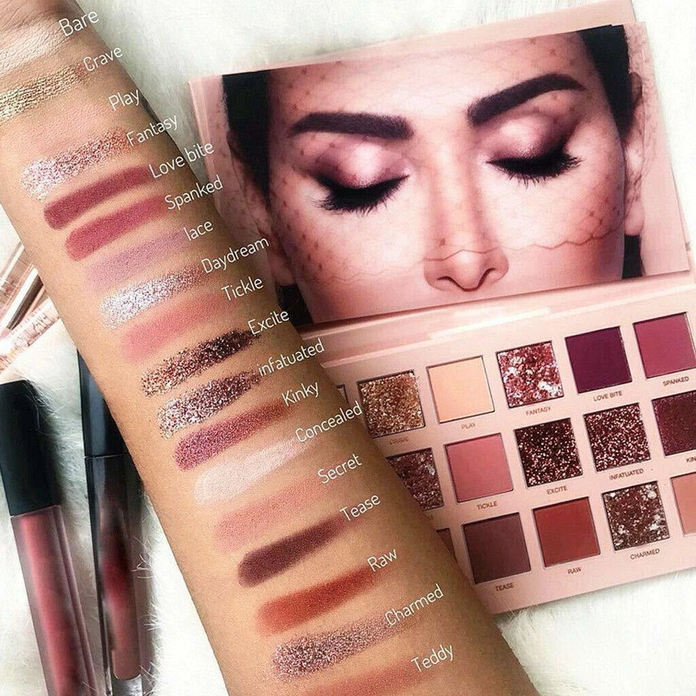 پالت سایه نود 18 رنگ هدی بیوتی HUDA BEAUTY 6 پالت سایه نود 18 رنگ هدی بیوتی HUDA BEAUTY - Image 6