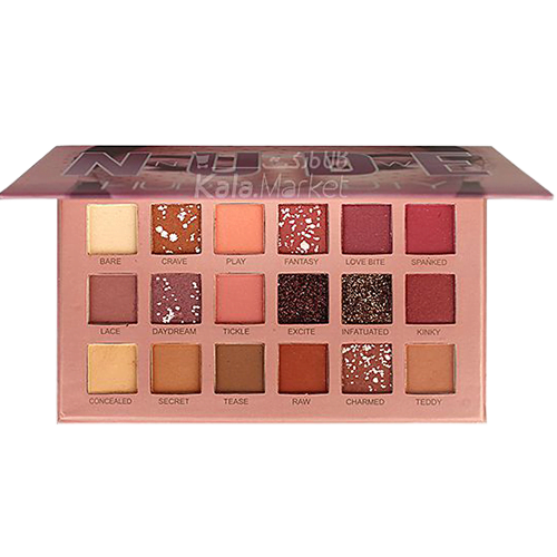 پالت سایه نود 18 رنگ هدی بیوتی HUDA BEAUTY 1 پالت سایه نود 18 رنگ هدی بیوتی HUDA BEAUTY
