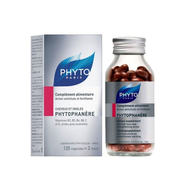 کپسول فیتو سفارش کانادا ؛ ضد ریزش تقویت کننده مو و ناخن | PHYTO PHANERE CANADA 1 کپسول فیتو سفارش کانادا ؛ ضد ریزش تقویت کننده مو و ناخن | PHYTO PHANERE CANADA
