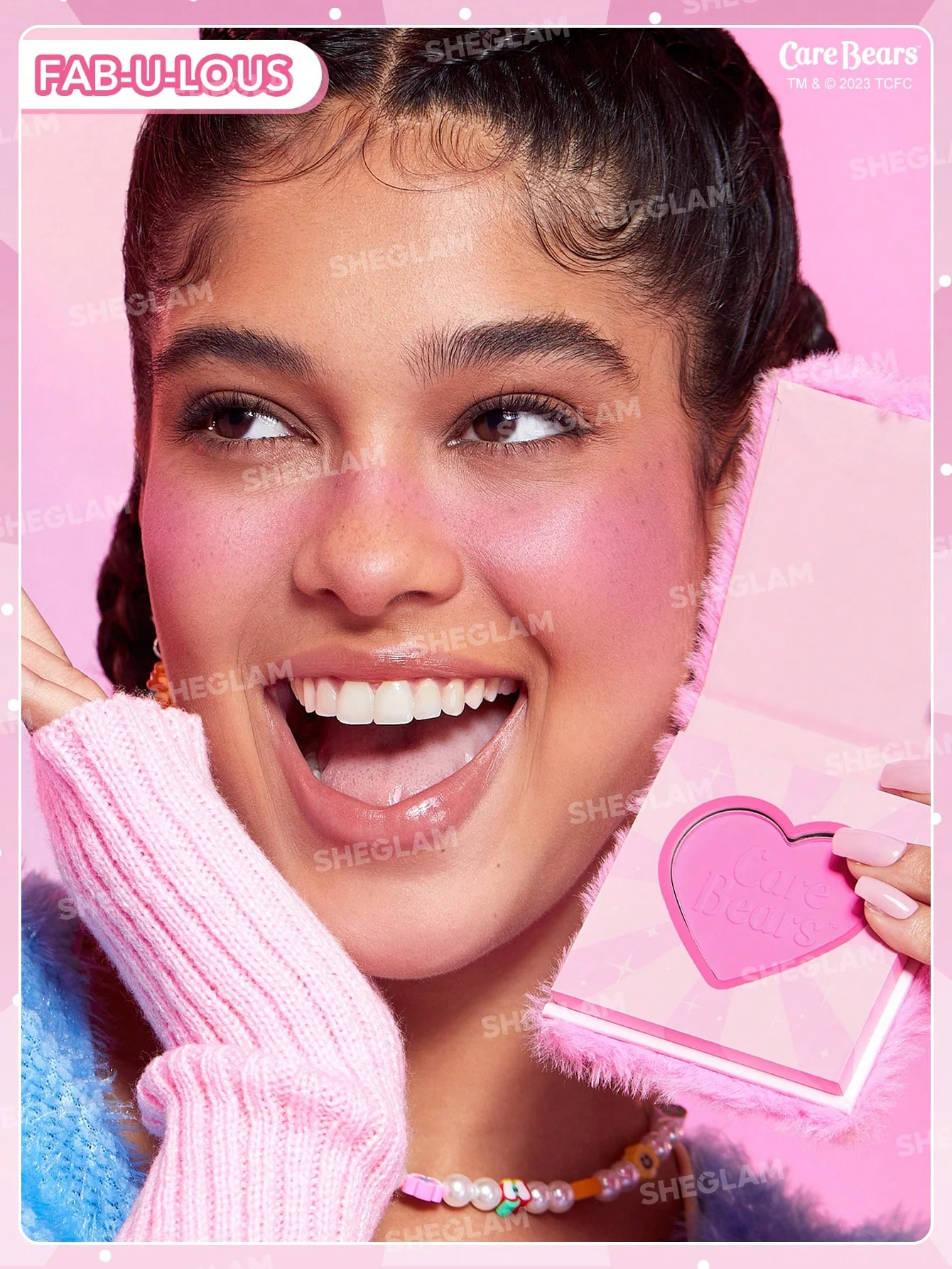 رژ گونه پودری شیگلم طرح خرسی رنگ FAB-U-LOUS 2 رژ گونه پودری شیگلم طرح خرسی رنگ FAB-U-LOUS - Image 2