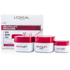 پک سه عددی کرم ضدچروک و دور چشم لورال مدل Revitalift Programme