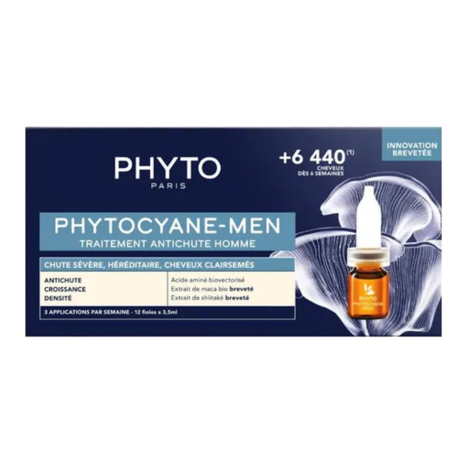 سرم ضد ریزش مو فیتوسیان آقایان فیتو phytocyane - men 1 سرم ضد ریزش مو فیتوسیان آقایان فیتو phytocyane - men