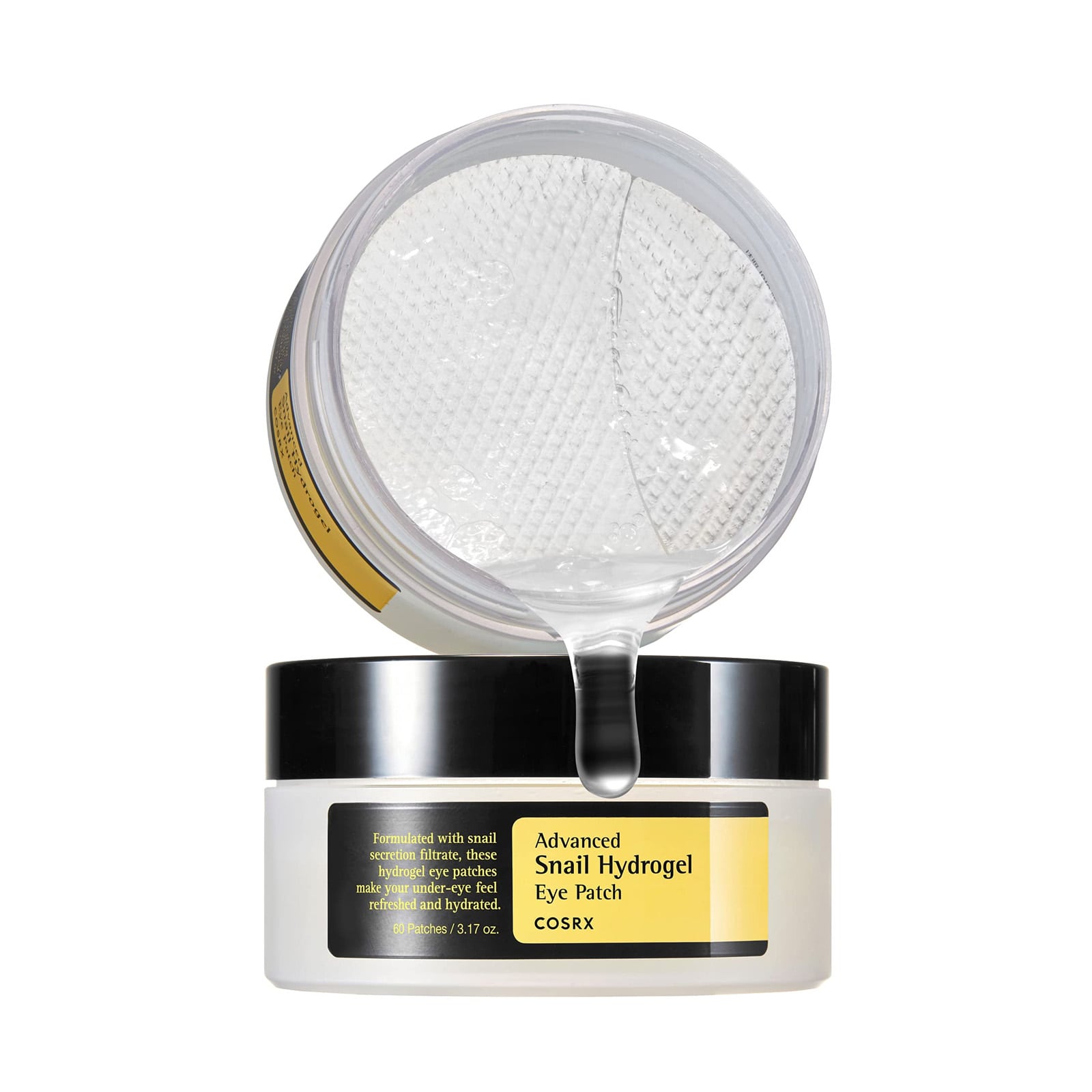 پچ دور چشم حلزون کوزارکس 1 پچ دور چشم هیدروژلی حلزون کوزارکس