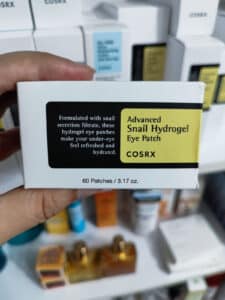 پچ دور چشم حلزون کوزارکس 9 جعبه پچ دور چشم هیدروژلی حلزون کوزارکس