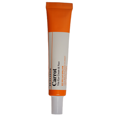 کرم دور چشم و صورت هویج برینگ گرین کاروت حجم 30 میل 1 کرم ویتامینه دور چشم و صورت هویج برینگ گرین کاروت