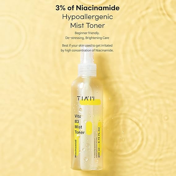 تونر ضد لک نیاسینامید تیام TIAM vita b3 mist toner 2 تونر ضد لک نیاسینامید تیام TIAM vita b3 mist toner - Image 2
