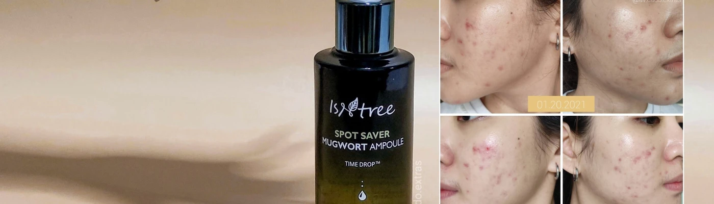 سرم ضد لک ایزنتری Mugwort calming ampoule 7 سرم ضد لک ایزنتری Mugwort calming ampoule