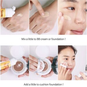 پودر روشن کننده ویتامین سی خالص تیام 10 گرم TIAM Vitamin Blending Powder 3 پودر روشن کننده ویتامین سی خالص تیام