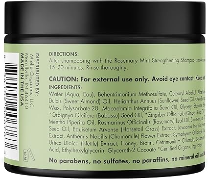 ماسک مو رزماری و نعناع میله 340 گرم 8 ماسک مو رزماری و نعناع میله 340 گرم - Image 8