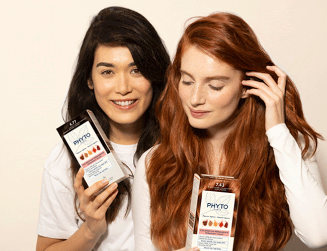 کیت رنگ موی فیتو (9 رنگ) Coloration Permanente - Nourrit les cheveux PHYTOCOLOR 4 کیت رنگ موی فیتو