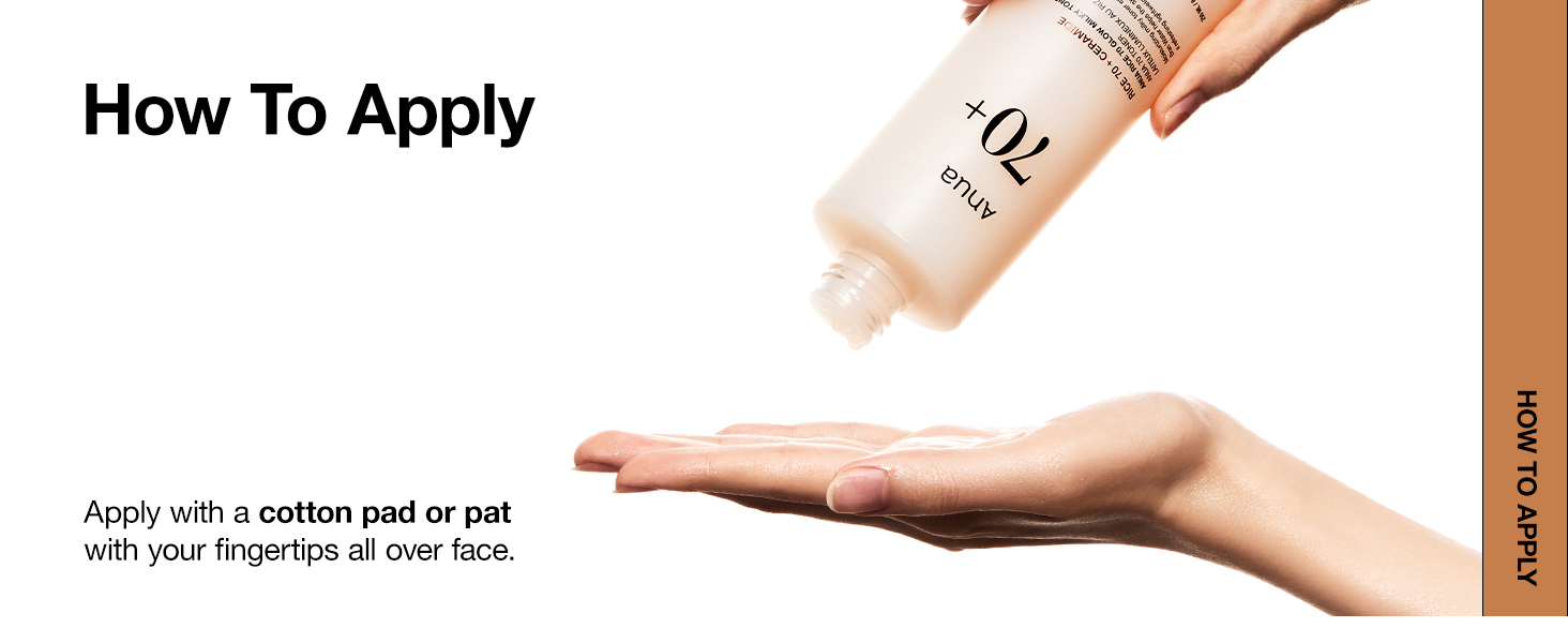 تونر برنج و سراماید آنوا 250 میلی لیتر 9 تونر برنج و سراماید آنوا