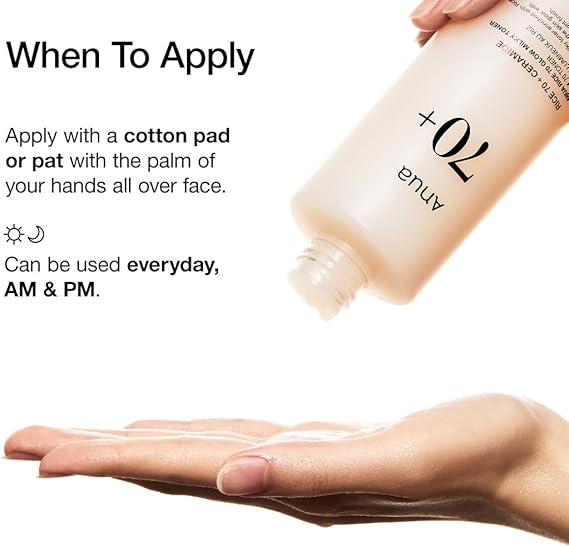 تونر برنج و سراماید آنوا 250 میلی لیتر 5 تونر برنج و سراماید آنوا 250 میلی لیتر - Image 5