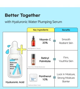 سرم آبرسان هیالورونیک اسید تیام TIA’M Hyaluronic Water Plumping Serum 40ml 7 L g0164482757 008