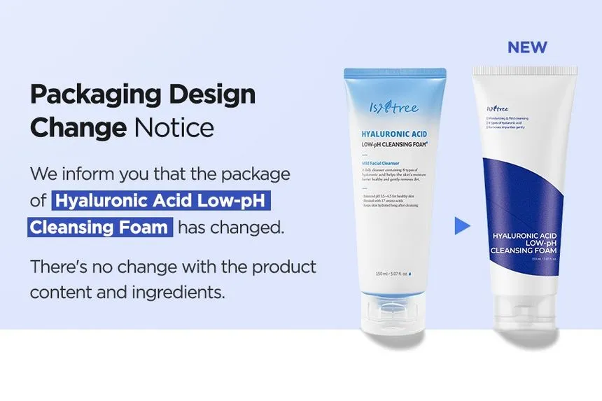 فوم شوینده هیالورونیک اسید ایزنتری 150 میلی لیتر 5 https://www.yesstyle.com/en/isntree-hyaluronic-acid-low-ph-cleansing-foam-150ml/info.html/pid.1098660521