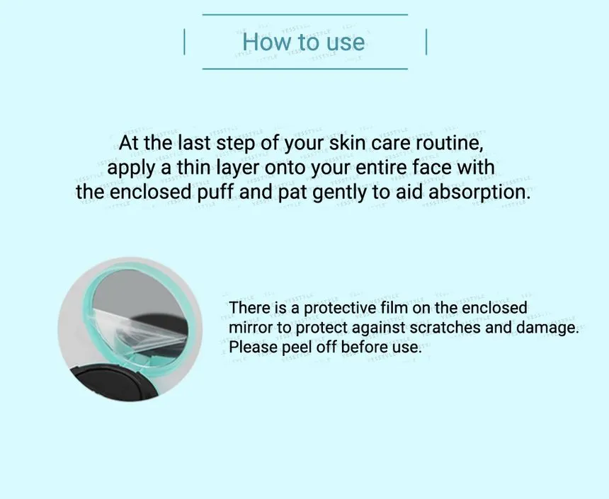 کوشن ضد آفتاب وی تی VT ESSENCE SUN PACT 11g 8 کوشن ضد آفتاب وی تی VT ESSENCE SUN PACT 11g - Image 5