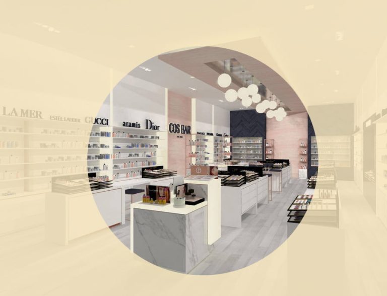 مراقبت پوست و مو 44 makeup store display 896x686 1
