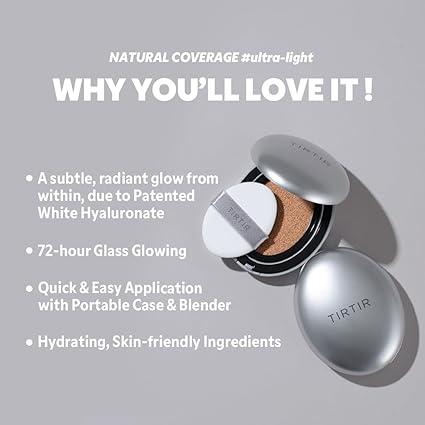 کوشن نقره ای تیر تیر TIRTIR - Mask Fit Aura Silver Cushion 4 کوشن نقره ای تیر تیر TIRTIR - Mask Fit Aura Silver Cushion - Image 4