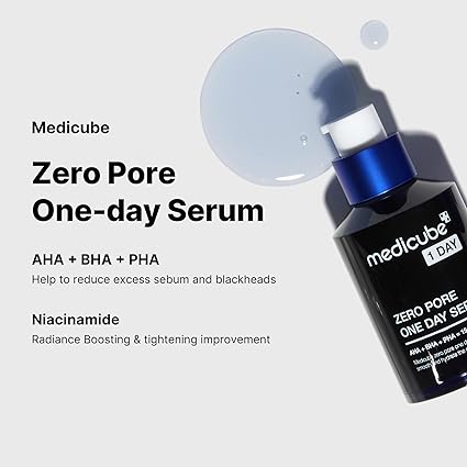 سرم حذف منافذ یک روز مدی کیوب Medicube Zero Pore One-day Serum 4 سرم حذف منافذ یک روز مدی کیوب Medicube Zero Pore One-day Serum - Image 4