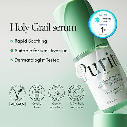 سرم سنتلا ریلیف پیوریتو سئول بدون عطر Wonder Releaf Centella Serum Unscented 2 سرم سنتلا ریلیف پیوریتو سئول بدون عطر Wonder Releaf Centella Serum Unscented - Image 2