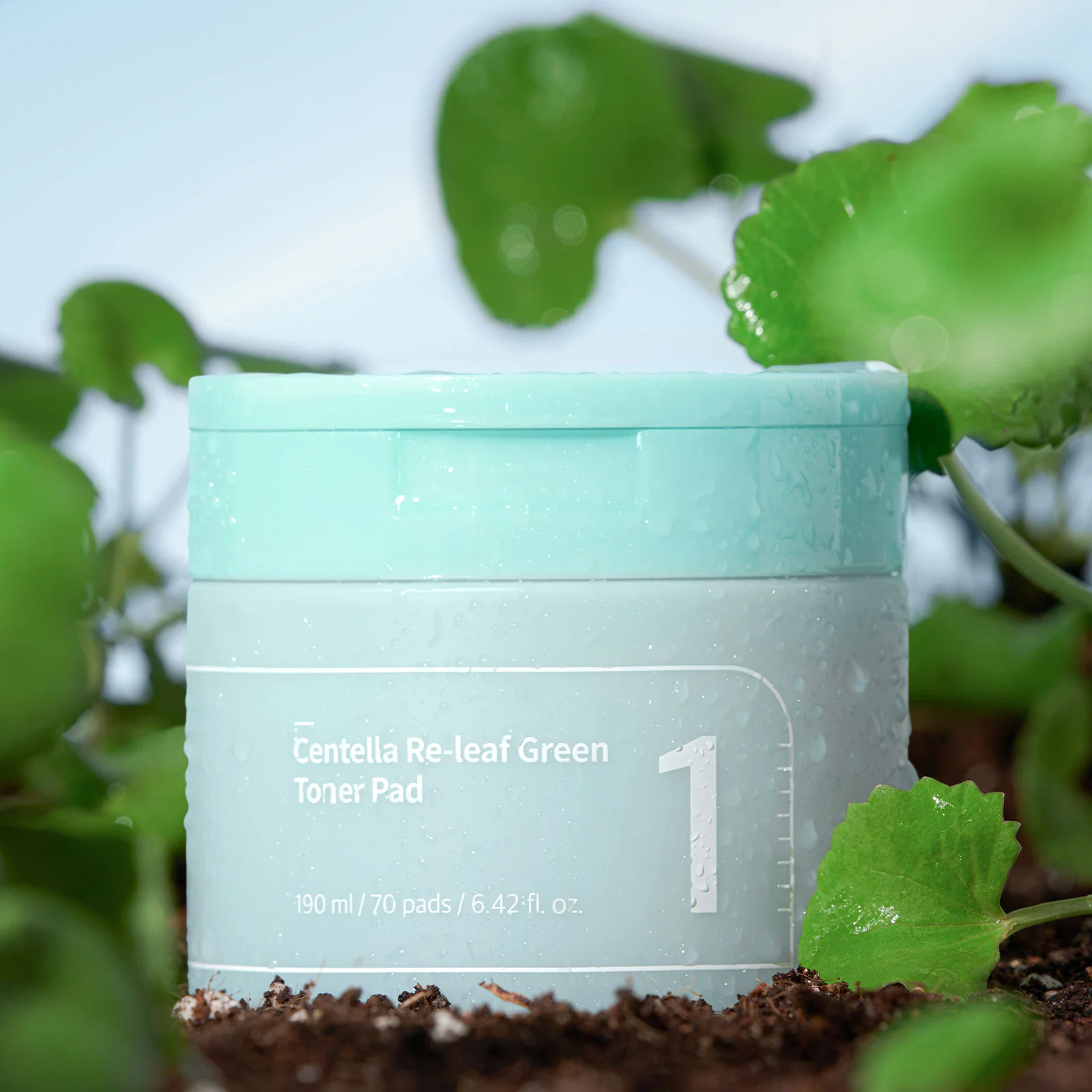 پد تونر سبز سنتلا ریلیف نامبوزین No.1 Centella Re-Leaf Green Toner Pad 3 پد تونر سبز سنتلا ریلیف نامبوزین No.1 Centella Re-Leaf Green Toner Pad - Image 3