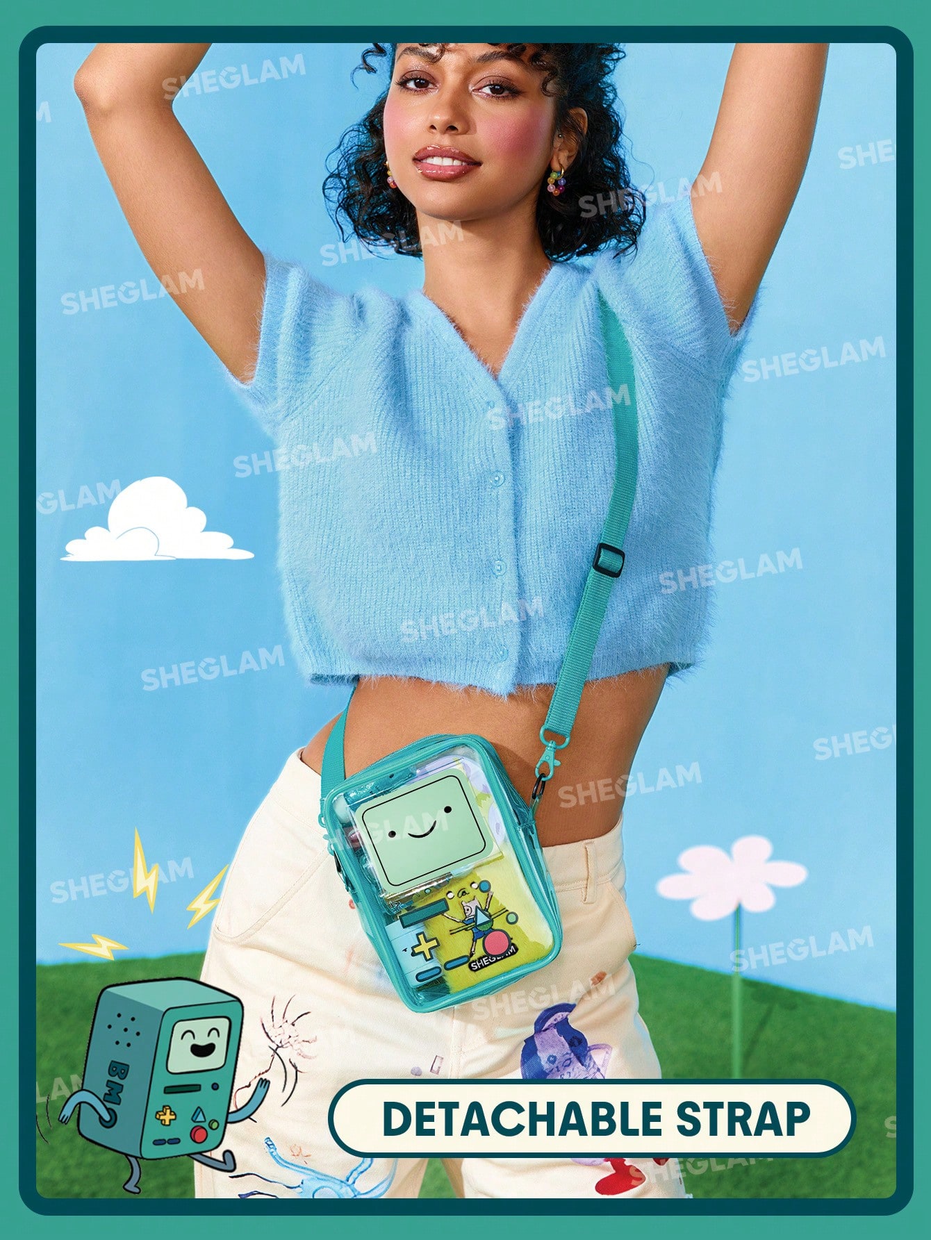 کیف آرایش شیگلم Adventure Time مدل Be MOre 6 کیف آرایش شیگلم Adventure Time مدل Be MOre - Image 6