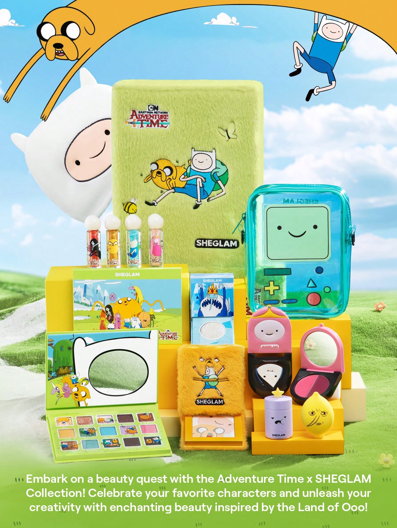 کیف آرایش شیگلم Adventure Time مدل Be MOre 5 کیف آرایش شیگلم Adventure Time مدل Be MOre - Image 5