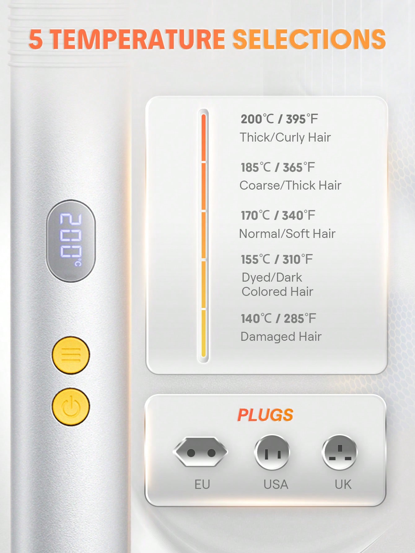 برس حرارتی سه بعدی شیگلم SLeek Chic 3D 5 برس حرارتی سه بعدی شیگلم SLeek Chic 3D - Image 5