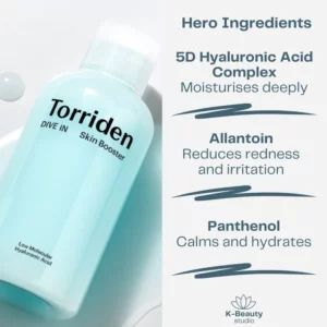 Torriden Dive In Hyaluronic Acid Skin Booster Ingredients 2