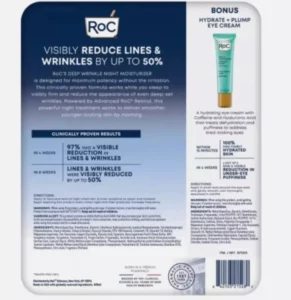 پک ضد چروک عمیق شب RoC دورچشم به علاوه 2 عدد رتینول 4 s l960 1