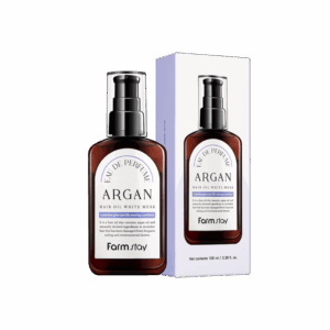 روغن موی آرگان با رایحه مشک سفید فارم استی 100 میلی لیتر