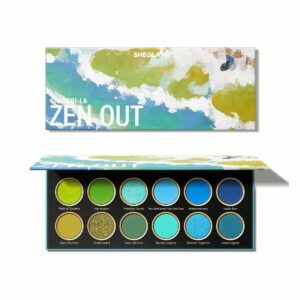 پالت سایه چشم Zen Out Shangri-La شیگلم 12 رنگ