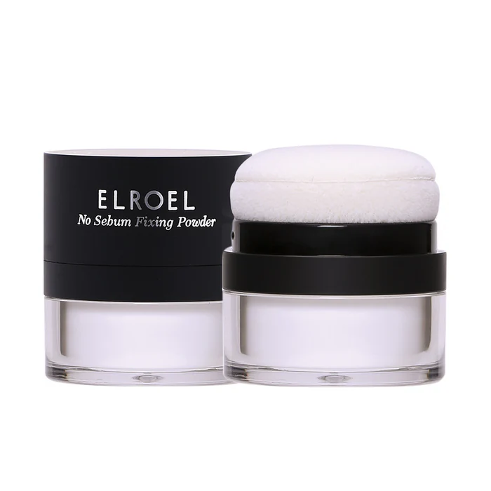 پودر تثبیت کننده ال رو ال ELROEL - No Sebum Fixing Powder 1 پودر تثبیت کننده ال رو ال