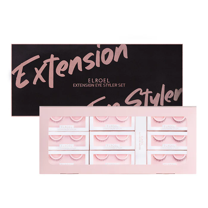 ست اکستنشن آی استایلر ال رو ال ELROEL - Extention Eye Styler Set 1 ست اکستنشن آی استایلر ال رو ال